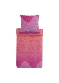 Bettw&auml;sche Bassetti "Bettgarnitur", fuchsia, B/L: 135cm x 200cm, Jersey, B/L:, Jersey, Obermaterial: 100% Baumwolle CO., Bettw&auml;sche, Bettw&auml;sche, aus reinem Baumwollsatin