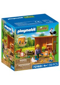 Konstruktions-Spielset Playmobil "H&uuml;hnerstall (72168), Country", bunt, Spielbausteine, Kinder, Kunststoff, Konstruktions-Spielset, Made in Europe