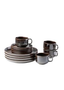 Fr&uuml;hst&uuml;cks-Set GIPFELST&Uuml;CK "Glockenklang", braun (bronze, braun), Fr&uuml;hst&uuml;cks-Sets, Fr&uuml;hst&uuml;cks-Set