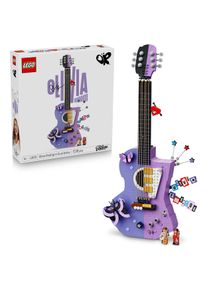 Konstruktionsspielsteine Lego "Olivia Rodrigos Gitarre (43031), Lego Editions Music", lila (bunt), Spielbausteine, Kinder, Kunststoff, Konstruktionsspielsteine, Made in Europe