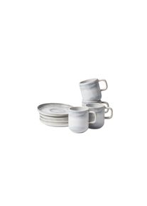 Espressotasse GIPFELST&Uuml;CK "Tiefer See", grau, wei&szlig;, 8, Trinkgef&auml;&szlig;e, Espressotasse