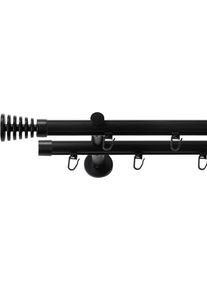 Gardinenstange SN DECO GROUP, schwarz, L:160cm &Oslash;:19mm, Gardinenstangen, Gardinenstange