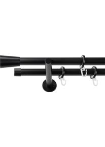 Gardinenstange SN DECO GROUP, schwarz, L:480cm &Oslash;:19mm, Gardinenstangen, Gardinenstange