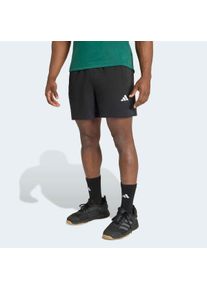 Shorts adidas Performance "WORKOUT ESSENTIALS FEELREADY", Herren, Gr. XL, L-Gr, schwarz (schwarz, innenbeinl&auml;nge ca. 23 cm), Obermaterial: 70% Polyester, 30% Baumwolle, Hosen Shorts