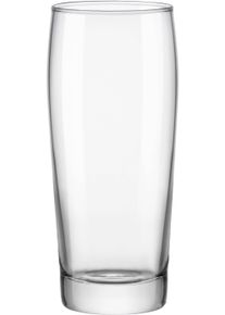 Bierglas Van Well "Willybecher", transparent, B:7cm H:16,5cm &Oslash;:7cm, Glas, Trinkgef&auml;&szlig;e, Bierglas, 0,4 L, geeicht, sp&uuml;lmaschinenfest, Gastronomiequalit&auml;t, 12-tlg.