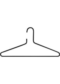 Kleiderb&uuml;gel SPINDER DESIGN "SENZA", schwarz, B:42cm H:19cm T:1cm, Metall, Kleiderb&uuml;gel, Kleiderb&uuml;gel, Metall, Elegantes Design