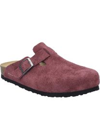 Clog Josef Seibel "Hermine 04, berry", Damen, Gr. 38, rot (berry), Obermaterial: 100% Rindsleder Leather cow., Schuhe Clog