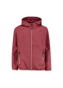 Regenjacke CMP "KID G JACKET RAIN FIX HOOD", M&auml;dchen, Gr. 116, peony, Web, Obermaterial: 100% Polyester, kontrastfarbene Details, unifarben, Basic Po-bedeckend, elastischer Bund, Jacken Regenjacke, f&uuml;r Kinder, mit Kapuze, wind- und wasserdicht, Wassers&auml;ule 5000