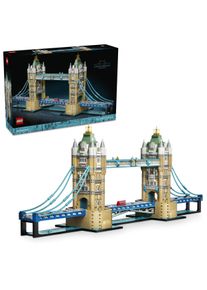 Konstruktionsspielsteine Lego "Tower Bridge (21067), Lego Lego Architecture", beige (bunt), Spielbausteine, Kinder, Kunststoff, Konstruktionsspielsteine, Made in Europe