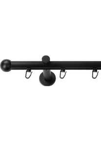 Gardinenstange SN DECO GROUP, schwarz, L:180cm &Oslash;:19mm, Gardinenstangen, Gardinenstange