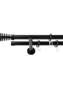 Gardinenstange SN DECO GROUP, schwarz, L:240cm &Oslash;:19mm, Gardinenstangen, Gardinenstange