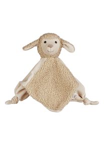Schmusetuch Sterntaler "Schmusetuch M SCHAF Flocke", Kinder, beige (sand), Obermaterial: 100% Polyester PES., Schnuffelt&uuml;cher Schmusetuch
