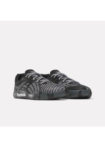 Trainingsschuh Reebok "NANO ZERO", Herren, Gr. 45, schwarz, wei&szlig;, Schuhe Trainingsschuh, Zero Drop Sprengung f&uuml;r verbesserten Bodenkontakt