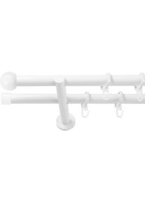 Gardinenstange SN DECO GROUP, wei&szlig;, L:200cm &Oslash;:19mm, Gardinenstangen, Gardinenstange