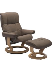 Relaxsessel stressless "Mayfair", braun (mole batick), B:88cm H:102cm T:77cm, Leder BATICK: BATICK ist ein leicht korrigiertes, durchgef&auml;rbtes und genarbtes M&ouml;belleder, bei dem die meisten Unebenheiten und Spuren in der Regel entfernt wurden.;Leder PALOMA: PALOMA ist ein durchgef&auml;rbtes Semianilin-M&ouml;belleder mit nat&uuml;rlicher Narbung.;ROHLEDER Stoff Q2 FARON: Ein fester zuverl&auml;ssiger Boucl&eacute; mit einem