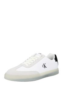 Calvin Klein R&ouml;vid sz&aacute;r&uacute; sportcipők F&eacute;rfi vil&aacute;gossz&uuml;rke / fekete / feh&eacute;r , M&eacute;ret 40