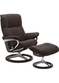 Relaxsessel stressless "Mayfair", braun (chocolate paloma), B:79cm H:102cm T:44cm, Leder BATICK: BATICK ist ein leicht korrigiertes, durchgef&auml;rbtes und genarbtes M&ouml;belleder, bei dem die meisten Unebenheiten und Spuren in der Regel entfernt wurden.;Leder PALOMA: PALOMA ist ein durchgef&auml;rbtes Semianilin-M&ouml;belleder mit nat&uuml;rlicher Narbung.;ROHLEDER Stoff Q2 FARON: Ein fester zuverl&auml;ssiger Boucl&eacute; mit 