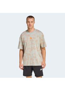 T-Shirt adidas Performance "M FUN TRAIN G T", Herren, Gr. L, wonder sage, Obermaterial: 65% Polyester, 35% Baumwolle, normal, Rundhals, Shirts T-Shirt