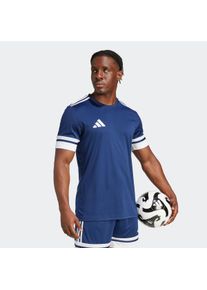 Fu&szlig;balltrikot adidas Performance "SQUA25 JSY M", Herren, Gr. XL, blau (team navy blau 2, wei&szlig;), Obermaterial: 100% Polyester, Rundhals, Trikots Fu&szlig;balltrikot
