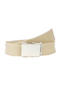 Lederg&uuml;rtel BA98-Cologne "BA98-Cologne G&uuml;rtel", Damen, Gr. 95, beige, Obermaterial: 100% Baumwolle CO., uni, G&uuml;rtel Lederg&uuml;rtel, handgefertigt