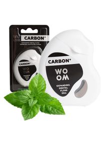 woom, Zahnseide, Carbon+ expanding dental floss with activated carbon 30m (30 m)
