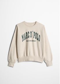 Marc O'Polo Sweatshirt MARC O'POLO "Md.-Sweatshirt", M&auml;dchen, Gr. 164, beige, Sweatware, Obermaterial: 100% Baumwolle, normal, Rundhals, Rippb&uuml;ndchen, Sweatshirts Sweatshirt