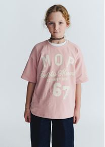 Marc O'Polo T-Shirt MARC O'POLO, M&auml;dchen, Gr. 164, rosa, Jersey, Obermaterial: 100% Baumwolle, Rundhals, Shirts T-Shirt