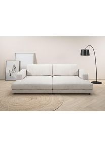 Loungesofa Home Affaire "Enisa, B/T/H: 290/170/85 cm", wei&szlig;, B:290cm H:85cm T:170cm, 95% Polyester, 5% Nylon, Sofas, Loungesofa, Zeitloses und stylisches Loungem&ouml;bel, Mega-Sofa, Big-Sofa XXL
