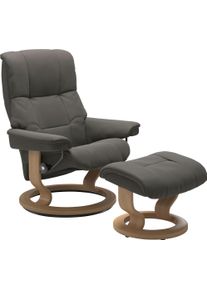 Relaxsessel stressless "Mayfair", grau (metal grau paloma), B:75cm H:99cm T:73cm, Leder BATICK: BATICK ist ein leicht korrigiertes, durchgef&auml;rbtes und genarbtes M&ouml;belleder, bei dem die meisten Unebenheiten und Spuren in der Regel entfernt wurden.;Leder PALOMA: PALOMA ist ein durchgef&auml;rbtes Semianilin-M&ouml;belleder mit nat&uuml;rlicher Narbung.;ROHLEDER Stoff Q2 FARON: Ein fester zuverl&auml;ssiger Boucl&eacute; mit e