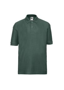 Russell Kinder/Kinder Piqu&eacute; Poloshirt (Fles groen)