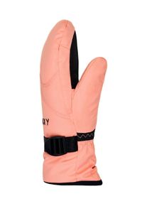 Snowboardhandschuhe Roxy "Roxy Jetty", Damen, Gr. M, rosa (peach pink), Kunstfaser, Handschuhe Snowboardhandschuhe