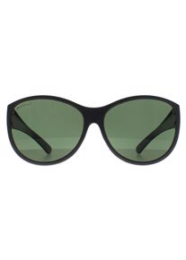 Montana Butterfly Womens Mat Zwart G15 Polarized FO8 Fit Over Glasses Zonnebril