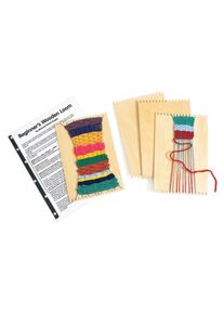 Colorations &ndash; Wooden Loom, 12er-Set, Handarbeitsset