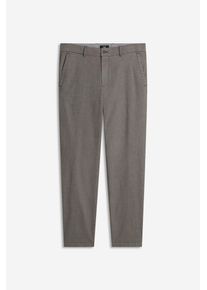 Chinohose Cinque "CIBRODY", Herren, Gr. 56, N + S Gr, grau (braun), Web, Obermaterial: 98% Baumwolle, 2% Elasthan, slim fit lang, Hosen Chinohose, in schmaler Passfrom