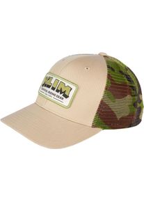 Klim Escape Mesh, bon&eacute; , cor: Bege/Derk Verde/Castanho , tamanho: Medida unit&aacute;ria