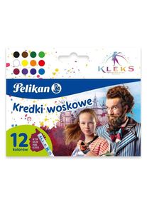 Pelikan, Malstifte, Wachsmalstifte 12 Farben (12x)