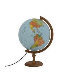Zachem, Globus, Beleuchteter politischer Globus, 32 cm, englischer Stil (32 cm)