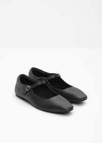 Mary Jane-skor - svart - storlek 42 - bonprix