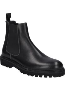 Stiefelette Josef Seibel "Romed 02, schwarz", Herren, Gr. 44, schwarz, Obermaterial: 100% Rindsleder Leather cow., Schuhe Stiefelette
