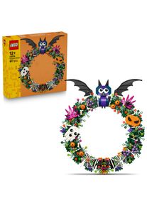 Konstruktionsspielsteine Lego "Halloweenkranz (40825), Lego Lego Iconic", bunt, Spielbausteine, Kinder, Kunststoff, Konstruktionsspielsteine, Made in Europe