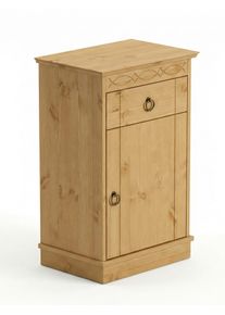 Unterschrank OTTO HOME "Indra, Badschrank, Badm&ouml;bel, Badezimmerschrank", natur, B:46cm H:73cm T:32cm, Massivholz, Schr&auml;nke, Unterschrank, aus massiver Kiefer, mit Schublade, FSC-zertifiziert