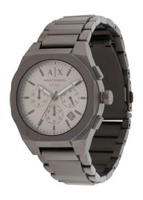 Armani Exchange Kvinnor Analog klocka 'SYNC' silvergr&aring; Storlek One Size
