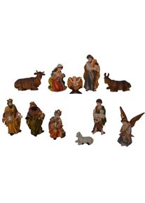 Krippenfigur ALFRED KOLBE "Weihnachtsdeko", bunt, H:9cm, Polyresin (Kunststein), Dekofiguren, Krippenfigur, H&ouml;he 9 cm