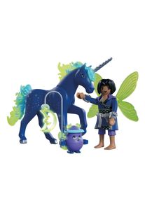 Konstruktions-Spielset Playmobil "Sammeleinhorn Mondschein mit Fee (72217), Fantasy & Magic", bunt, Spielbausteine, Kinder, Kunststoff, Konstruktions-Spielset