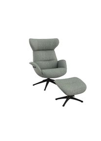Relaxsessel FLEXLUX "Fernsehsessel More, ergonomisch, drehbar, robuster Fu&szlig;, Scandi", blau (sky blau), B:90cm H:107cm T:89cm, 62% Polyester, 17% Cotton, 14% Linen, 12%Polyester, 4% Wool, Sessel, Relaxsessel, Premium Komfort, R&uuml;cken- & Kopfteilverstellung, drehbar, Fu&szlig; schwarz