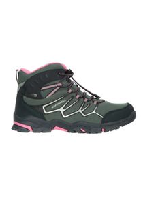 Mountain Warehouse Softshell waterdichte wandelschoenen voor kinderen/Kinderen (Donkere Khaki)