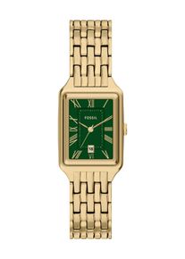 Fossil Anal&oacute;g &oacute;r&aacute;k 'Raquel' Női arany / smaragd , M&eacute;ret Egy m&eacute;ret