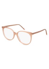SAINT LAURENT SL 39 THIN ACETATE okulary unisex | Oprawka: Pełnoramkowe, Panto, Pomarańczowy