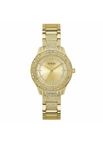 Guess Kvinnor Analog klocka guld / svart / transparent Storlek One Size