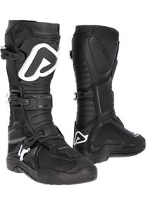 Acerbis X-Team 2.0, Boots , color: Black/White , size: 45 EU